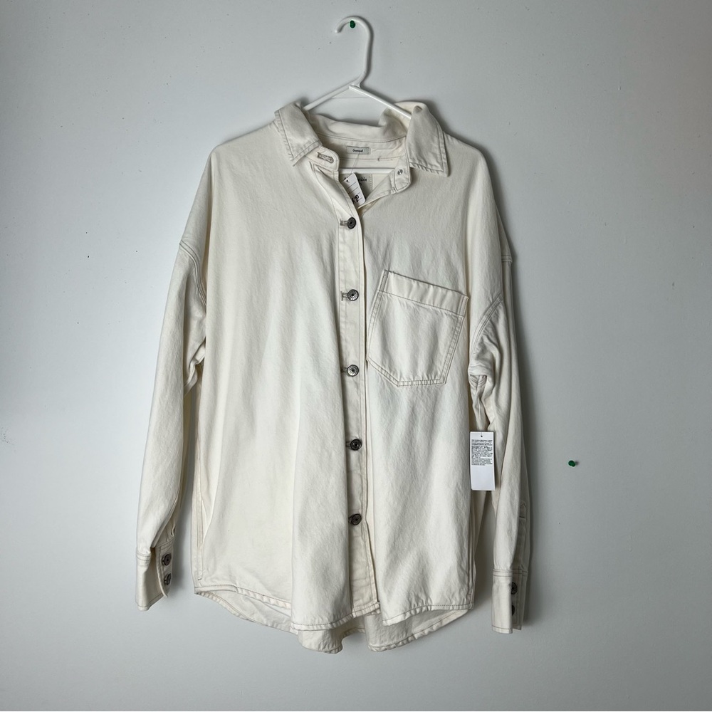 NWT XL ABERCROMBIE DENIM SHACKET